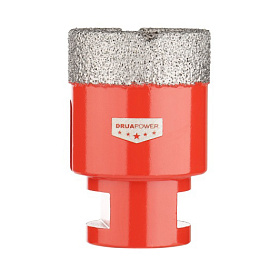 Коронка алмазная по керамограниту P.I.T. AMAS18-0040 (40 мм, M14, сухое/мокрое св., вакуум. пайка)		