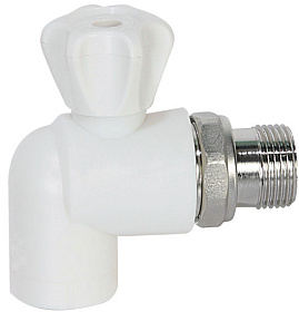 Кран шаровый д/радиаторов (угловой) 25-3/4