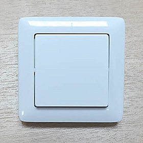 Выключатель "Хит" 1 кл. СП 6А бел. ВС-16-133-б 