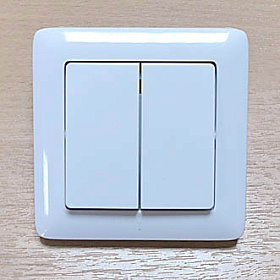 Выключатель "Хит" 2 кл. СП 6А бел. ВС 56-234-В