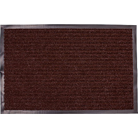 Коврик резиновый ковролин 500х800 ЧЕРРИ/LOOR MAT Комфорт корич.