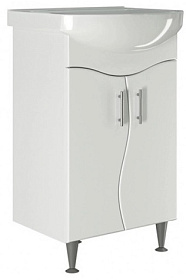 Тумба для ванной Ангара-50 с раковиной Уют--50