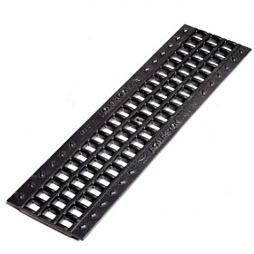 Решетка чугунная ячеистая Norma DN100 C250 500х136х15 (31023C)