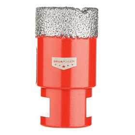 Коронка алмазная по керамограниту P.I.T. AMAS18-0032 (32 мм, M14, сухое/мокрое св., вакуум. пайка)		