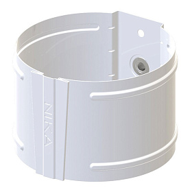 Крепеж трубы @100 оцинк. бел.