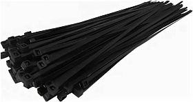 Хомут нейлоновый 3,6х250мм (100шт) черный VKL electric