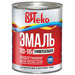 Эмаль белая ПФ 115 ВИТЕКО  0,8 кг.