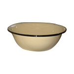 Миска эмал. 3,5 л. 2С9 крем