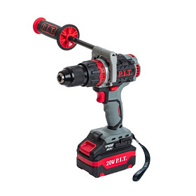 Дрель ударная аккум. бесщёточная P.I.T. PSB20H-13C/2  X-DRIVER (20В, 110Нм, 13мм, 2ск, 2х4Ач,ЗУ,кейс