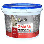 Эмаль акриловая полуглянцевая универсальная бежевая RAL 1015 ВИТ color/ВИТ колор 10кг.