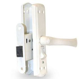 Защелка ЗЩ1Д-2-6  AVERS с фиксацией белая