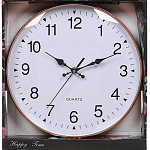 Часы настенные 30см Классика белые Y4-3345