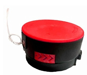 Головка-шпуля для триммеров P.I.T. катушка, автомат, леска Ø1,6м, М5х0,8прав,с гайками (ATML02-TH09)