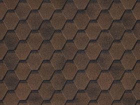 Черепица мягкая ФИНСКАЯ корич. (3 м2)