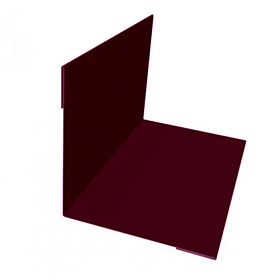 Угол внутренний 50х50х2000 красное вино RAL3005