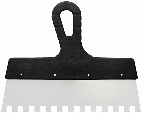 Шпатель  малярный зубчатый 350мм, зуб 10х10мм