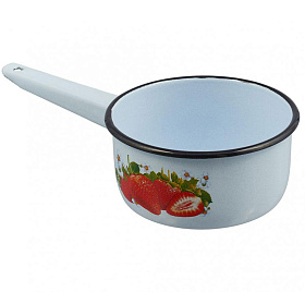 Ковш эмал. 1,5 л. С2008.П*44 декор Сибирские товары