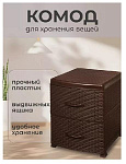 Комод Ротанг 2 ящика, 38х48х52 см, корич, 0355/1/035501, Violet