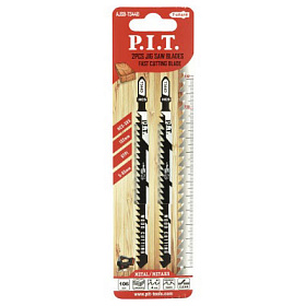 Пилка для лобзика по дереву P.I.T. T344D (быстрый рез) 110мм (AJSB-T344D)