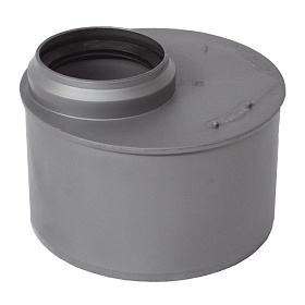 Муфта канализ. внутренняя однораструбная переходная 110х50мм СИНИКОН