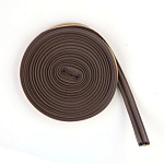 Уплотнитель-самокл. д/окон Р-профиль (резиновый) корич. 10м 