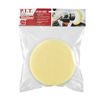 Губка полировальная поролоновая желтая P.I.T. Ø150x50 мм, липучка (APLS16-006E)