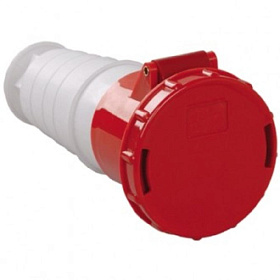 Розетка кабельная 63А 380В 3Р+PЕ+N ССИ-235 IP54 ИЭК PSR22-063-5 !