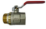 Кран шаровый 1 1/4" ГШ руч.
