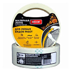 Лента малярная (38мм*25м) креппированная 140мкм DECOR